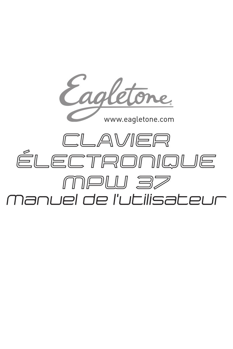 Eagletone MPW37 User manual