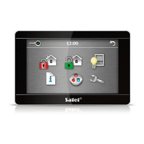 Satel INT-TSH Quick installation guide