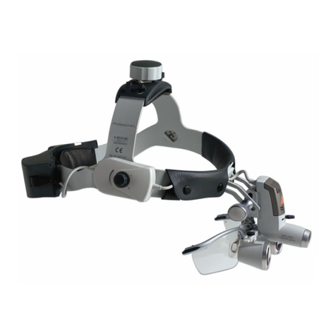 HEINE 3S LED HeadLight User manual