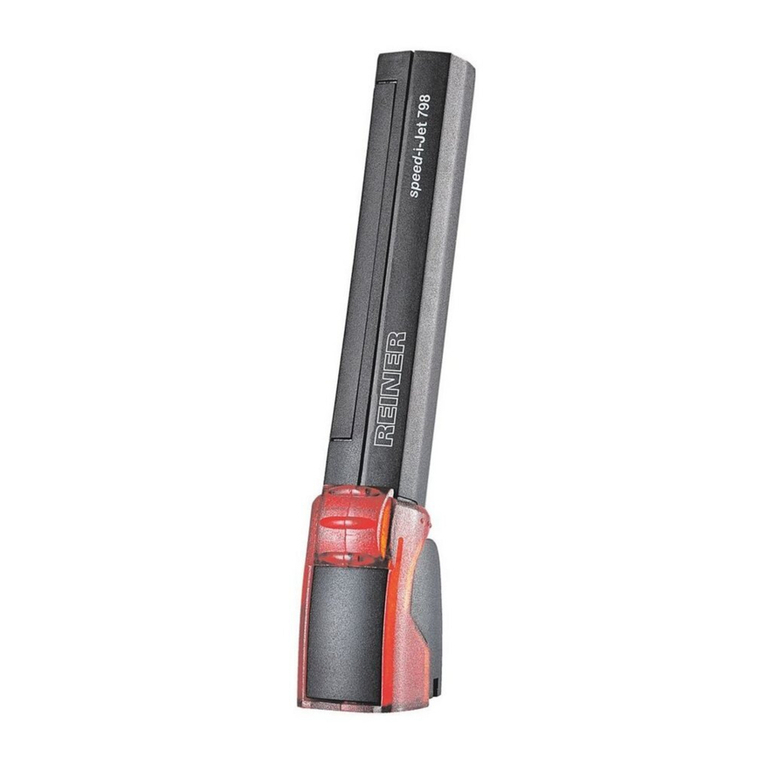 Reiner speed-i-Jet 798 User manual