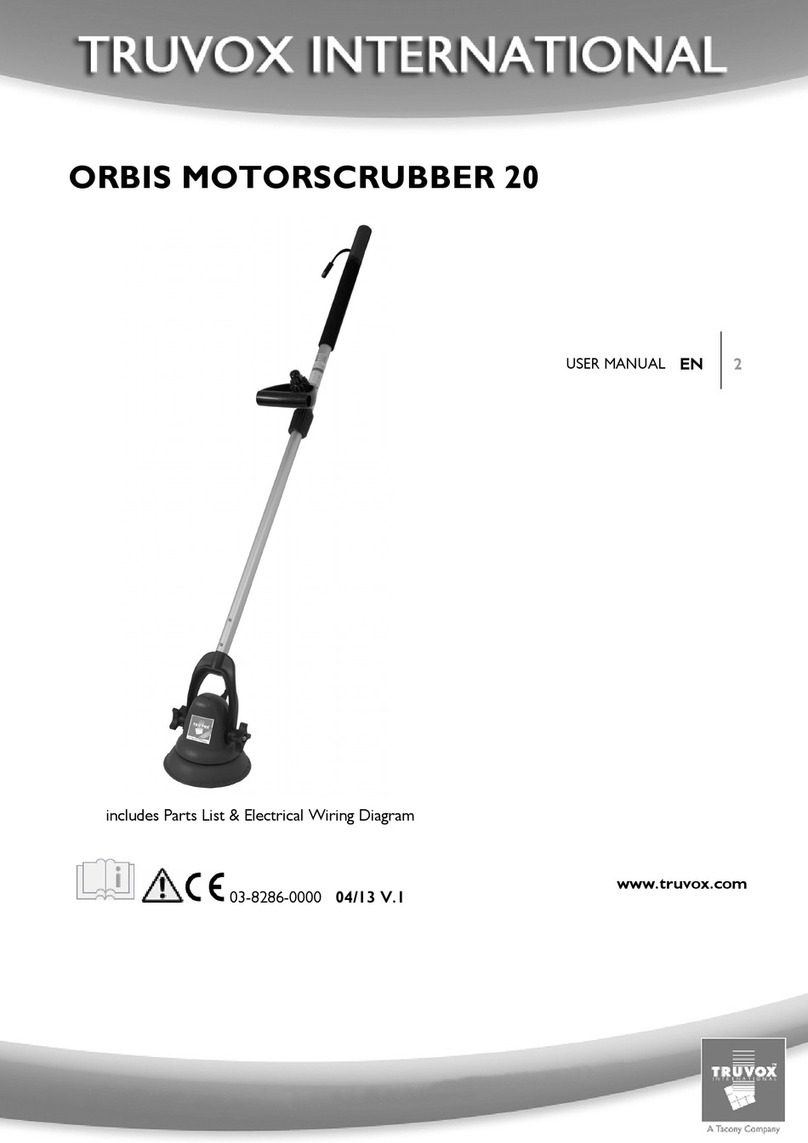 Truvox Orbis MotorScrubber 20 User manual
