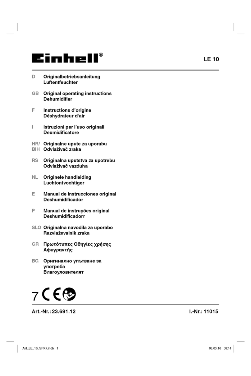 EINHELL LE 10 Original operating instructions