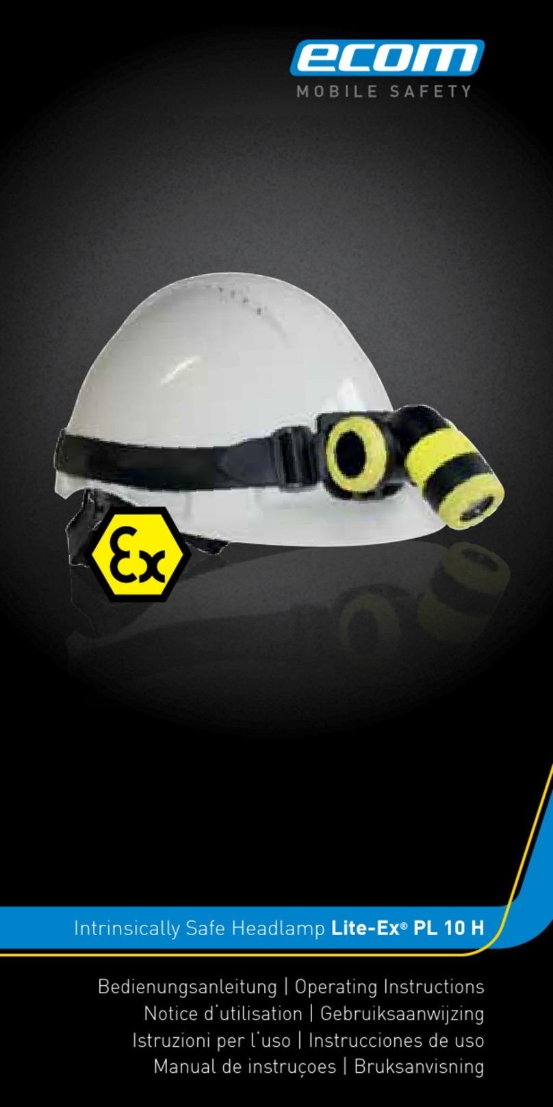 Ecom Lite-Ex PL 10 H operating instructions