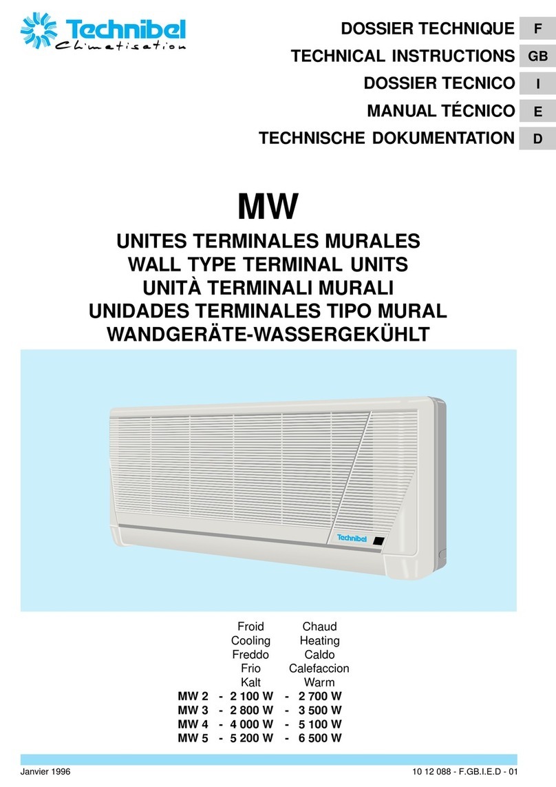 Technibel MW 2 Technical instructions