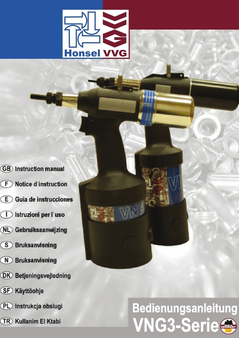 VVG VNG 903 Series instruction manual