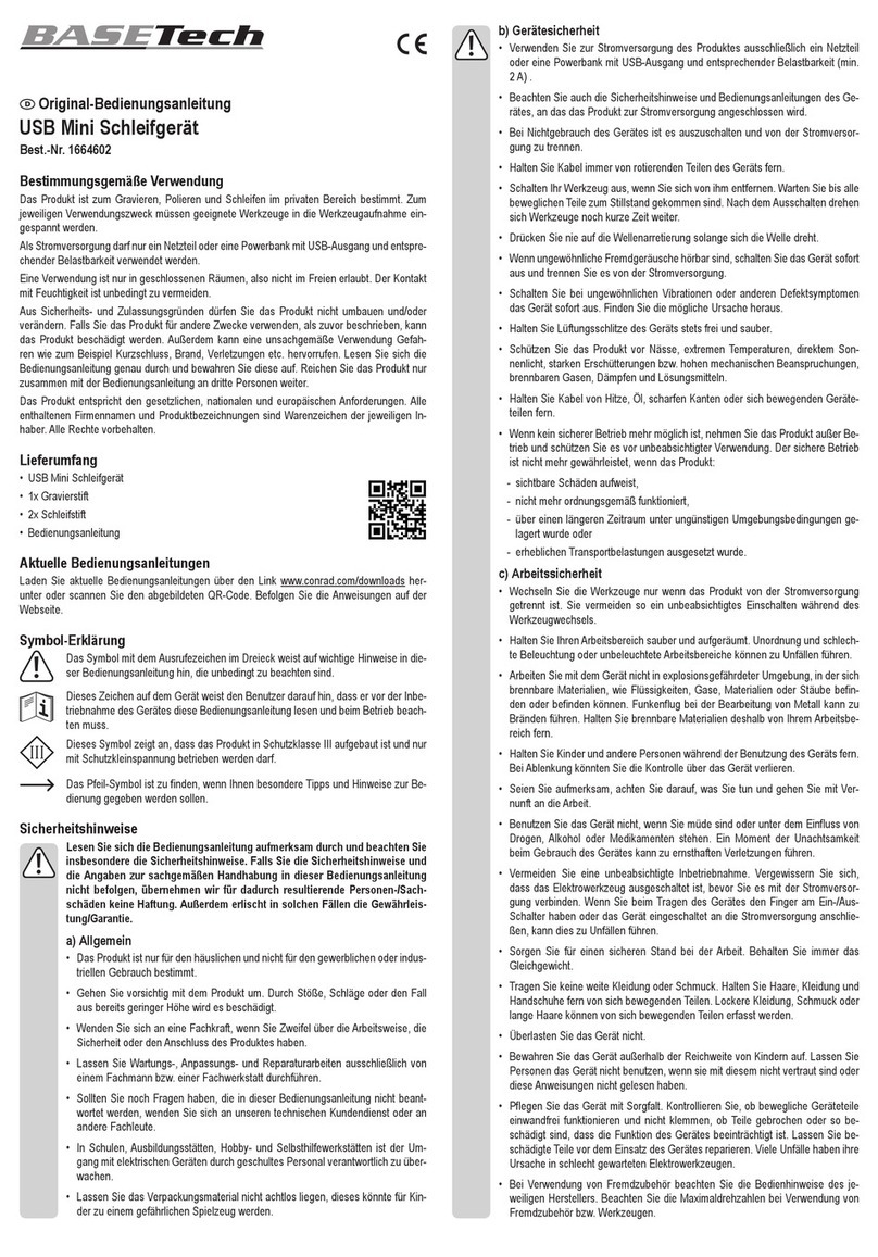 BASETech 1664602 operating instructions BASETech 1664602 operating instructions