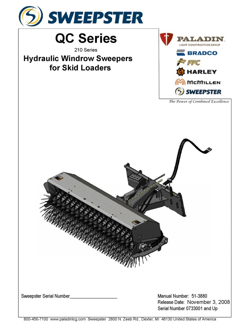 Sweepster QC 210 Series manual
