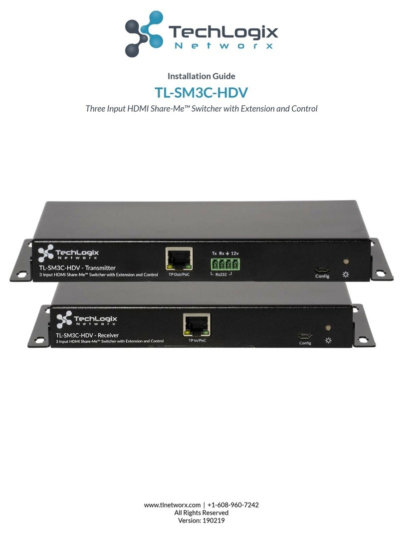 Techlogix TL-SM3C-HDV User manual