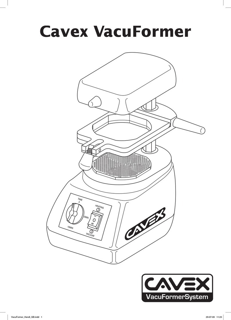 Cavex VacuFormer manual