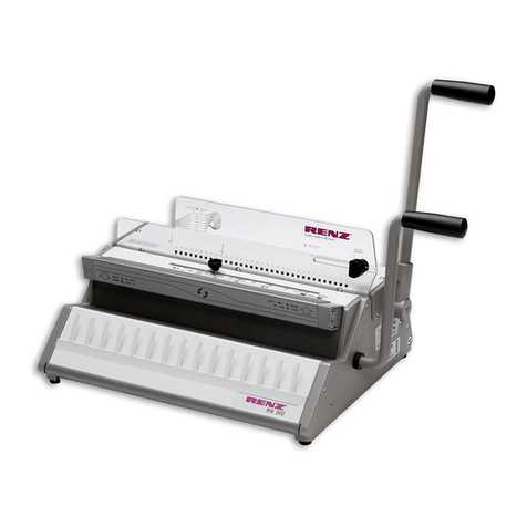 Renz RW 360 Operation manual