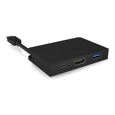 Icy Box IB-DK4021-CPD User manual