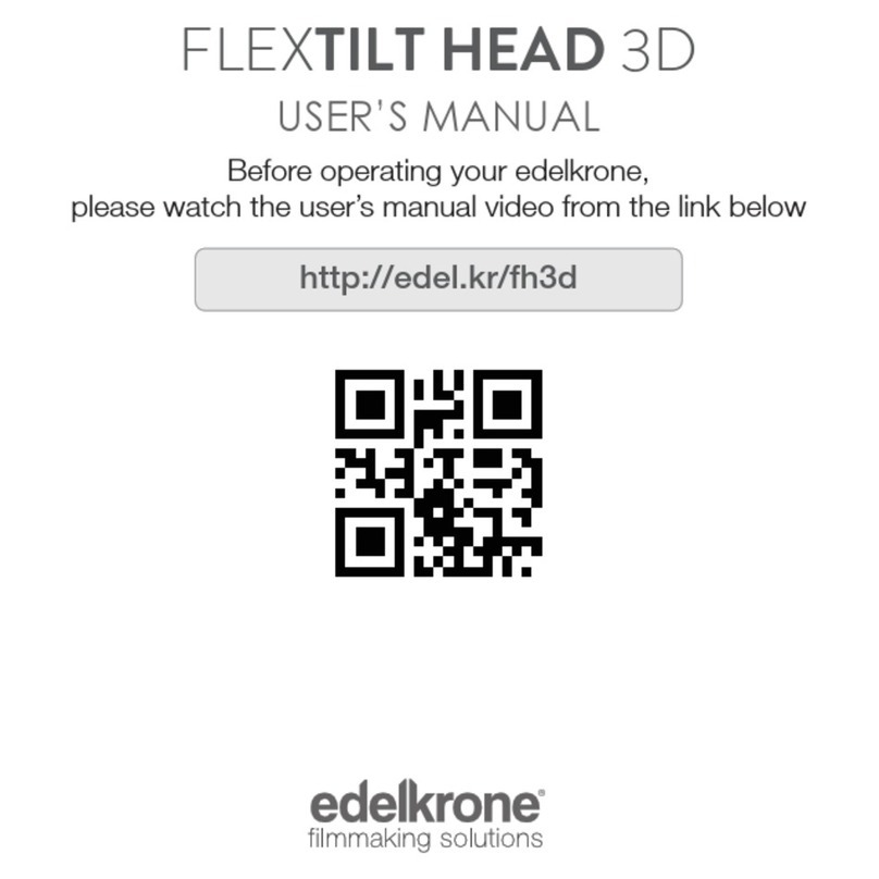 edelkrone FLEXTILT HEAD 3D user manual