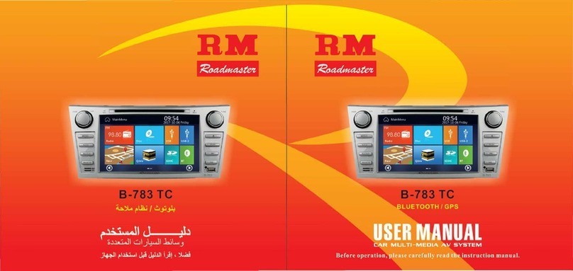 Roadmaster B-783 TC user manual