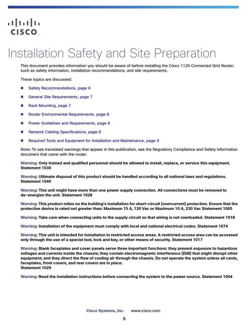 Cisco Firepower 1120 User manual