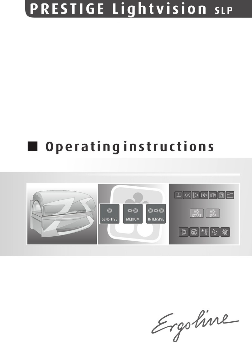 ergoline Prestige Lightvision SLP User manual