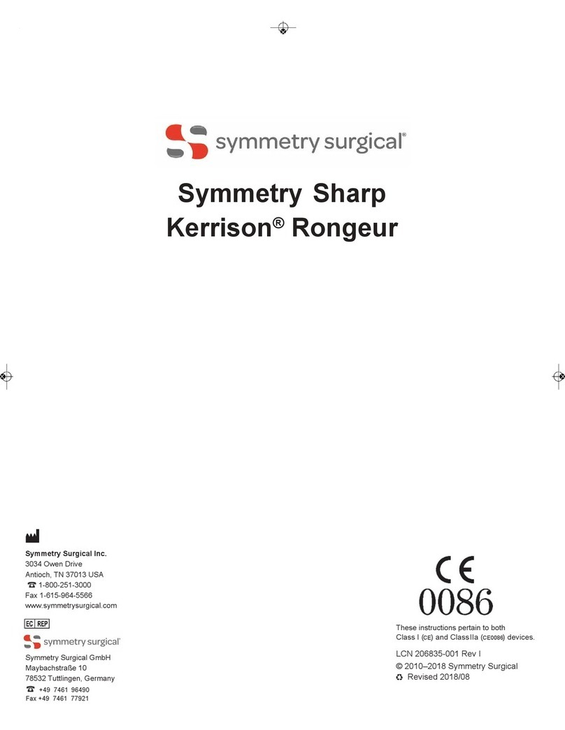 Symmetry Surgical RapidClean Symmetry Sharp Kerrison instructions