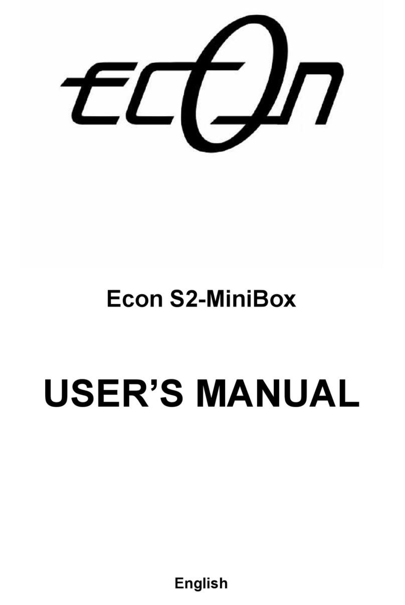 Econ S2-MiniBox E-311 user manual