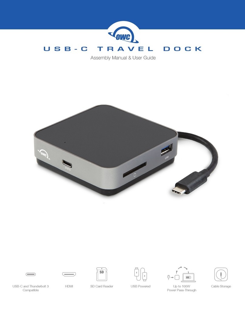 OWC USB-C Assembly manual & user guide