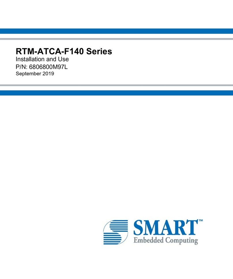SMART RTM-ATCA-F140 Series Installation and use