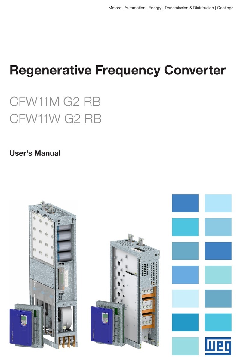 WEG CFW-11W G2 RB Series user manual