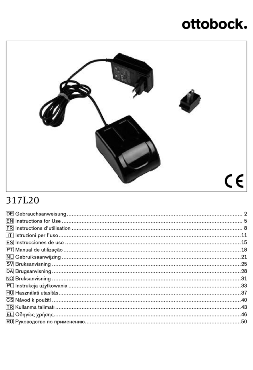 Otto Bock 317L20 Instructions for use