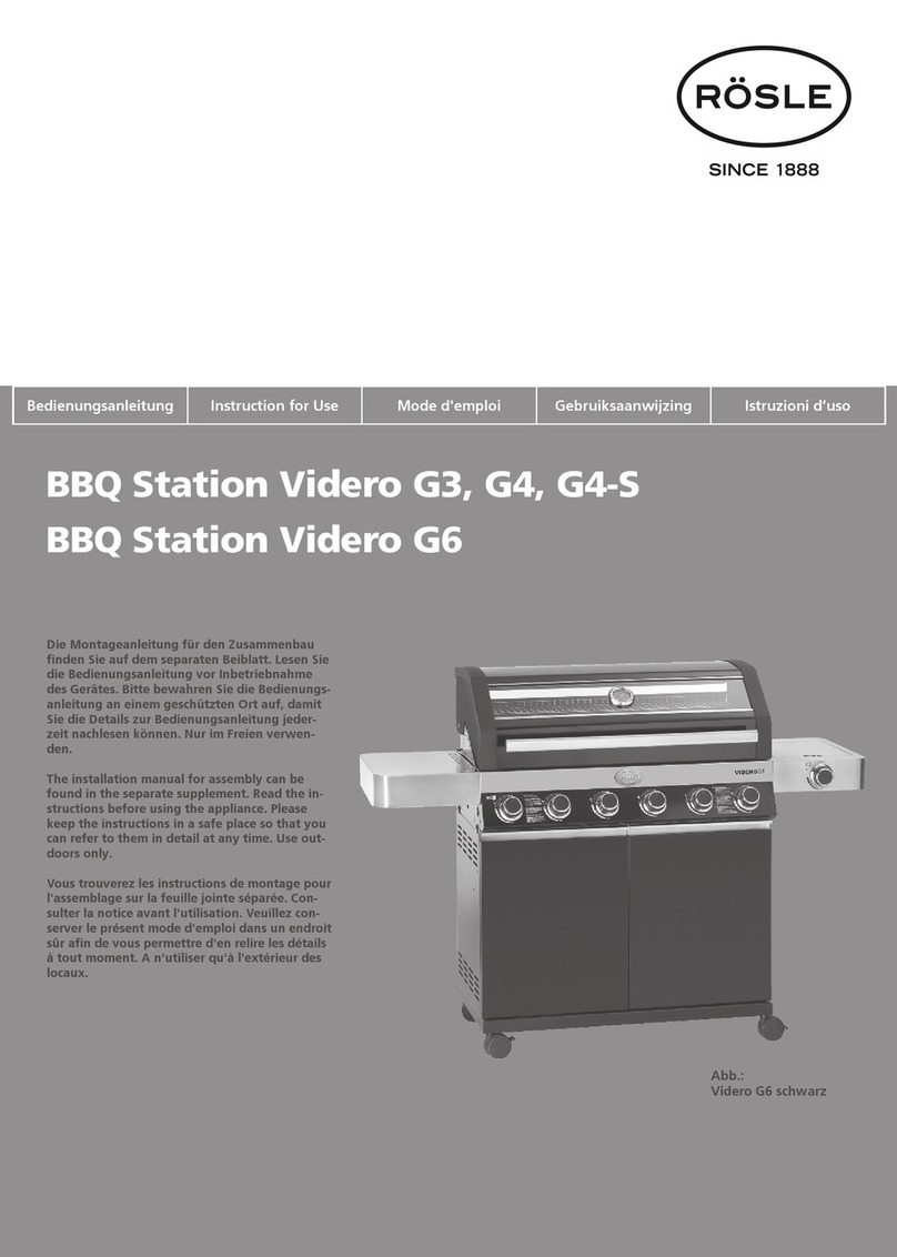 Rosle Videro G3 User manual Rosle Videro G3 User manual