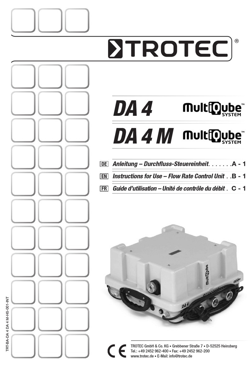 Trotec MultiQube DA 4 Instructions for use