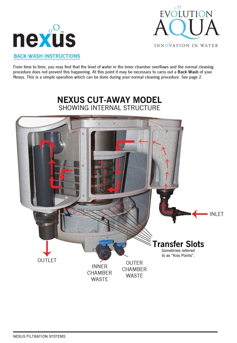 Evolution Aqua NExus 300 instructions