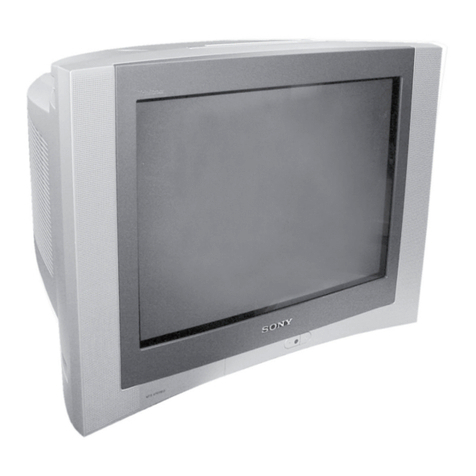 Sony Trinitron KV-AR212M83 User manual