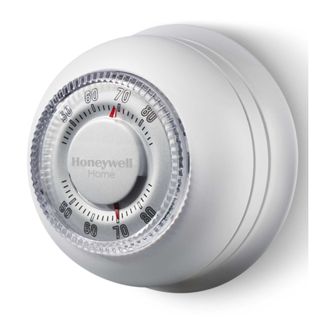 Honeywell Home The Round CT87N owner's manual