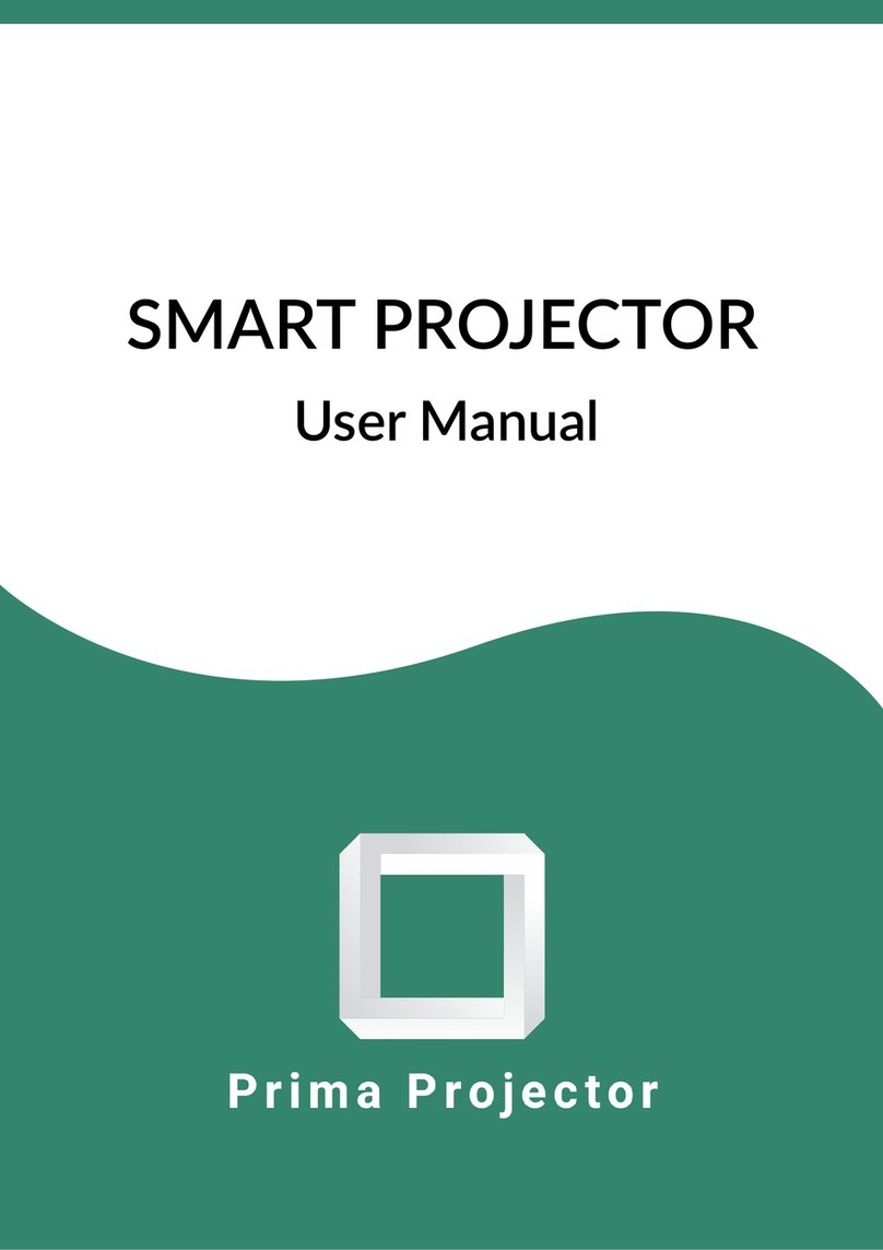 Prima Projector X2 user manual