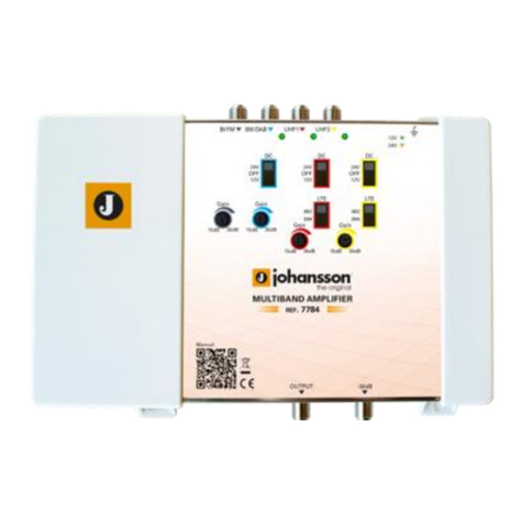 Johansson 7781 user manual
