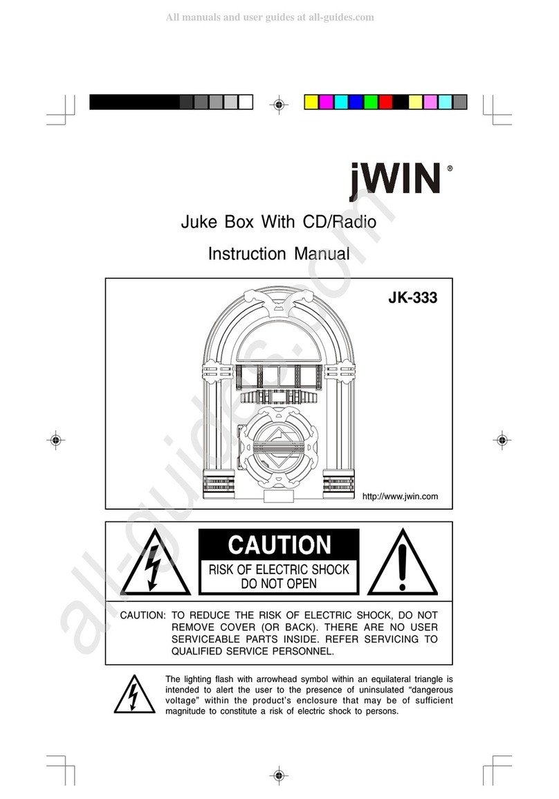 jWIN JK-333 instruction manual