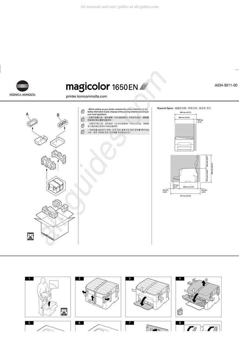 Konica Minolta magicolor 1650EN Original instructions