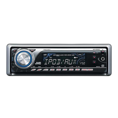 JVC KD-APD58 - Radio / CD User manual