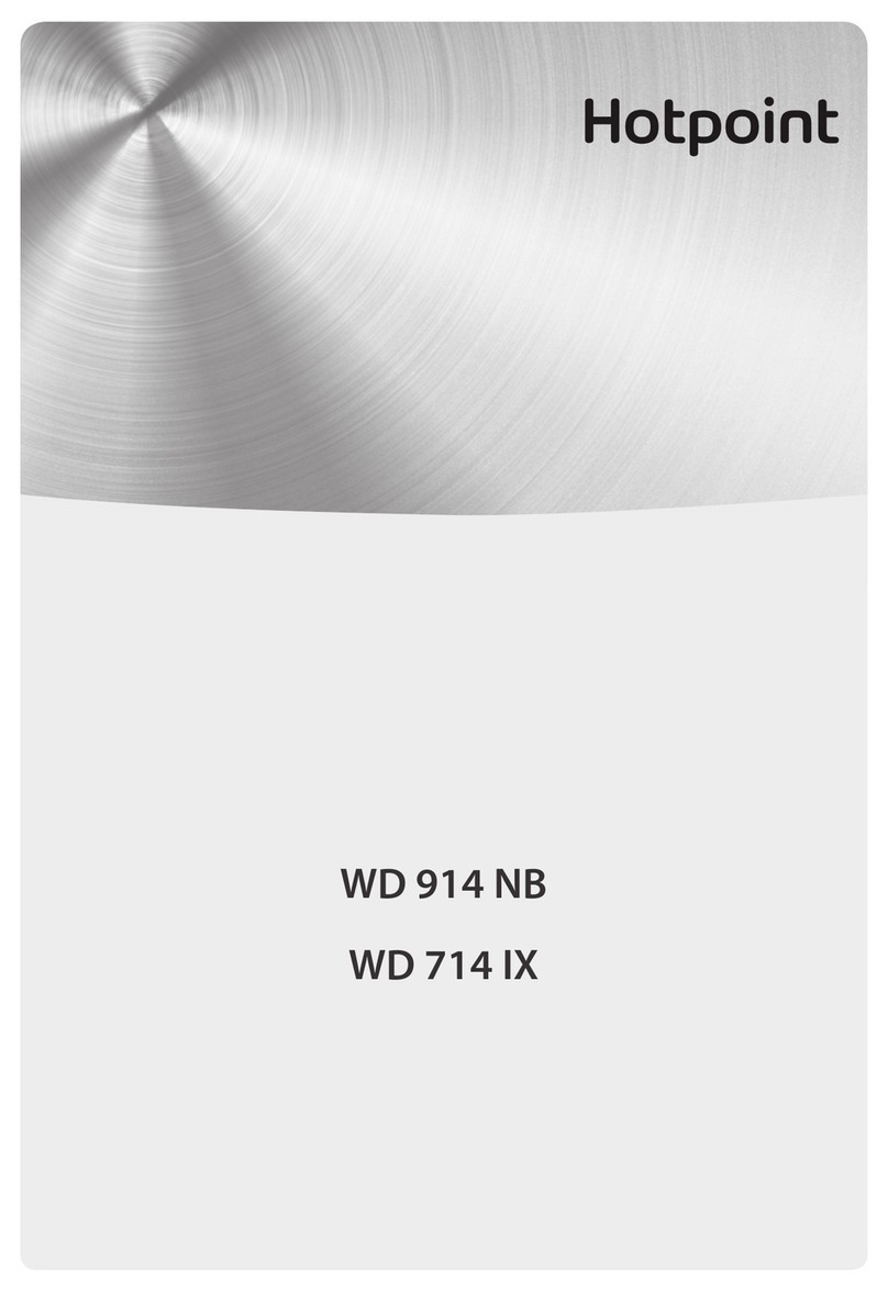 Hotpoint Ariston WD 914 NB manual