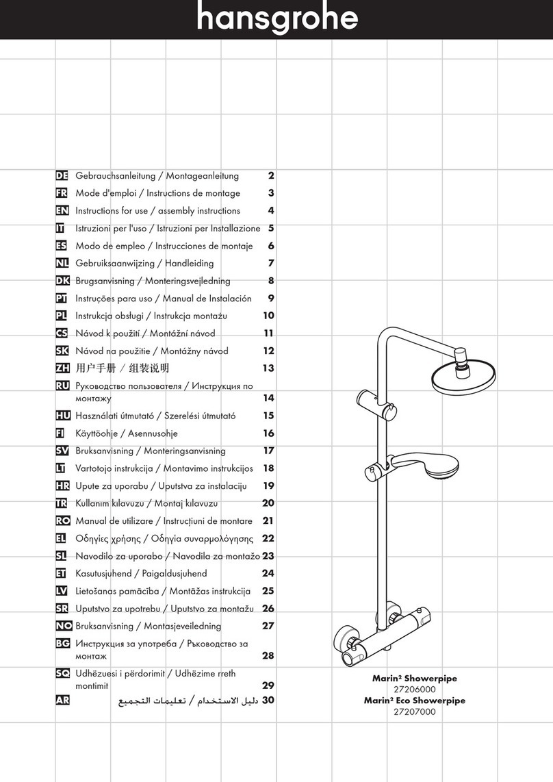 Hans Grohe Marine 2 Showerpipe Manual