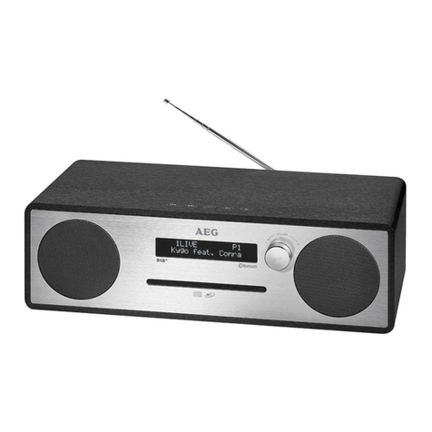 AEG MC 4469 DAB+ User manual