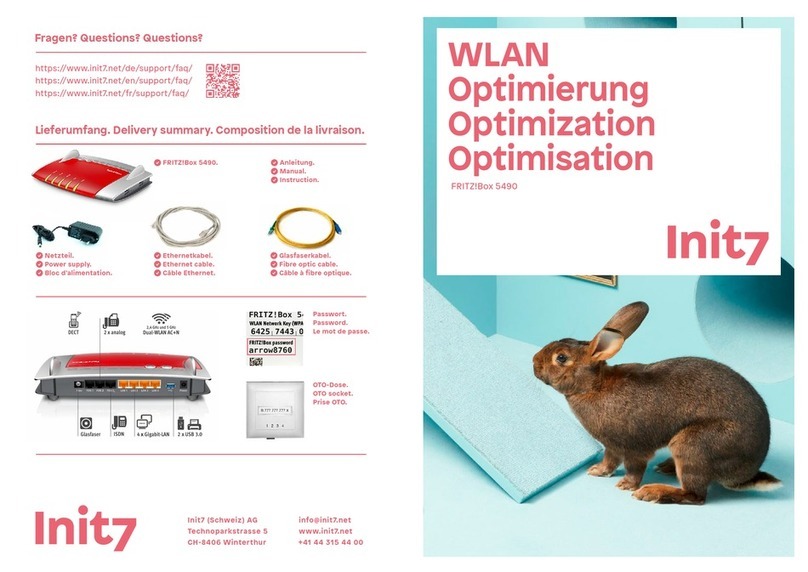 Init7 FRITZ!Box 5490 instructions