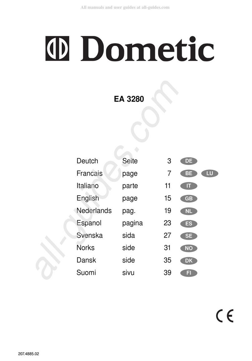 Dometic EA 3280 manual
