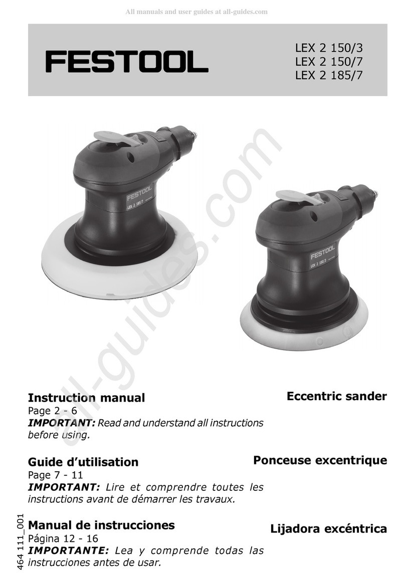 Festool LEX 2 150/3 User manual