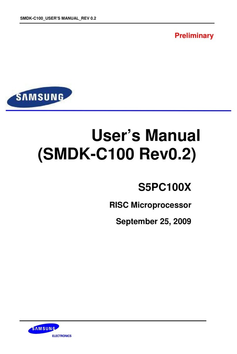 Samsung SMDK-C100 user manual