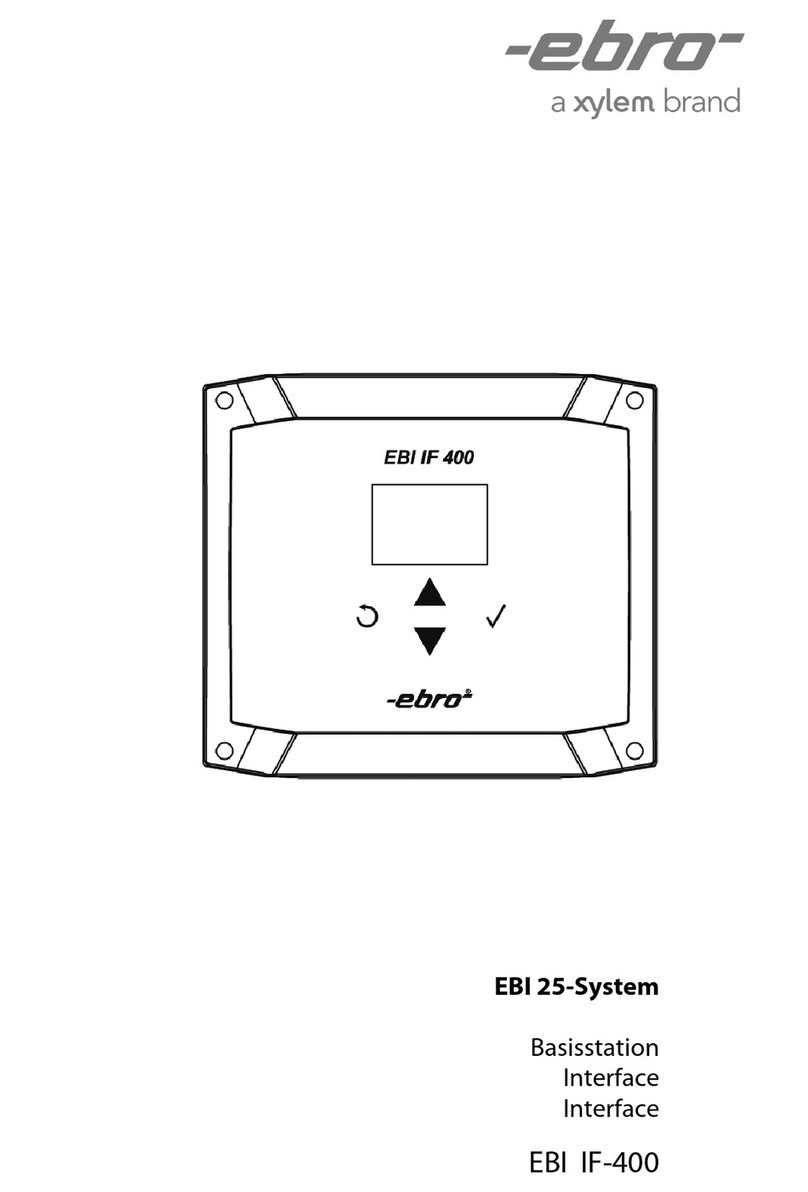 Ebro EBI IF-400 manual