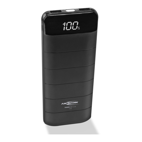 ANSMANN POWERBANK 12.8 User manual