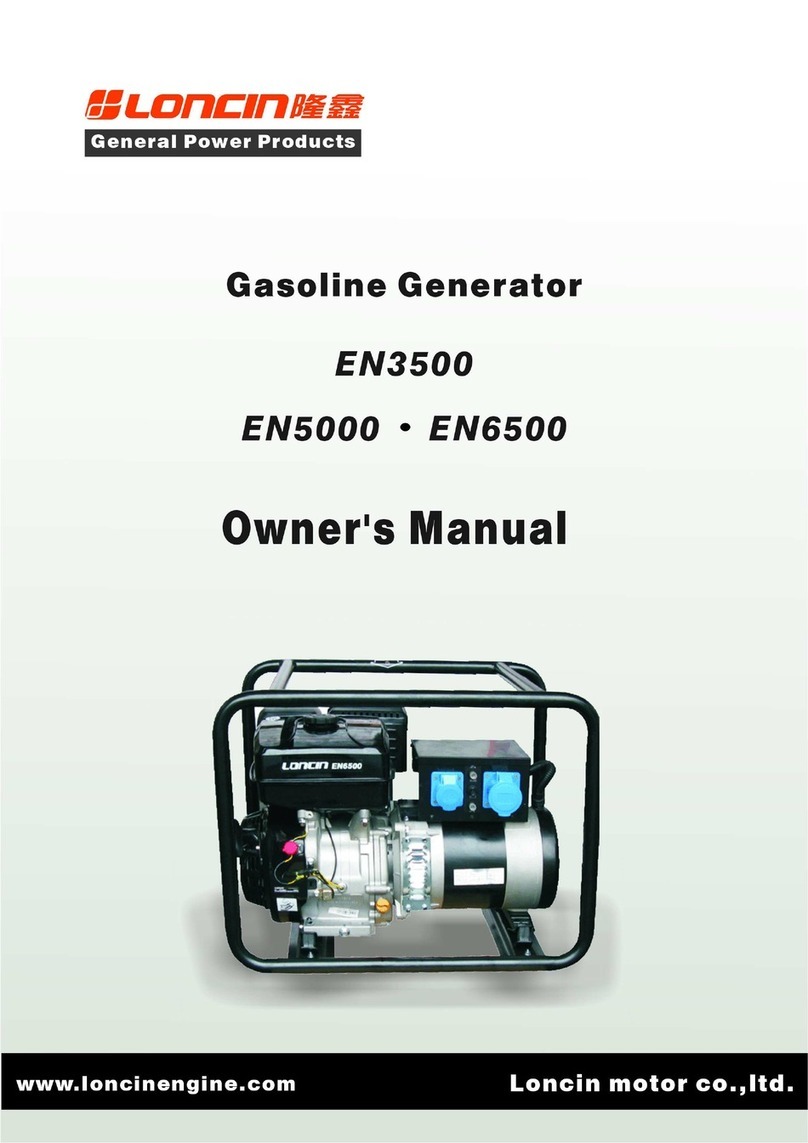 LONCIN EN3500 owner's manual