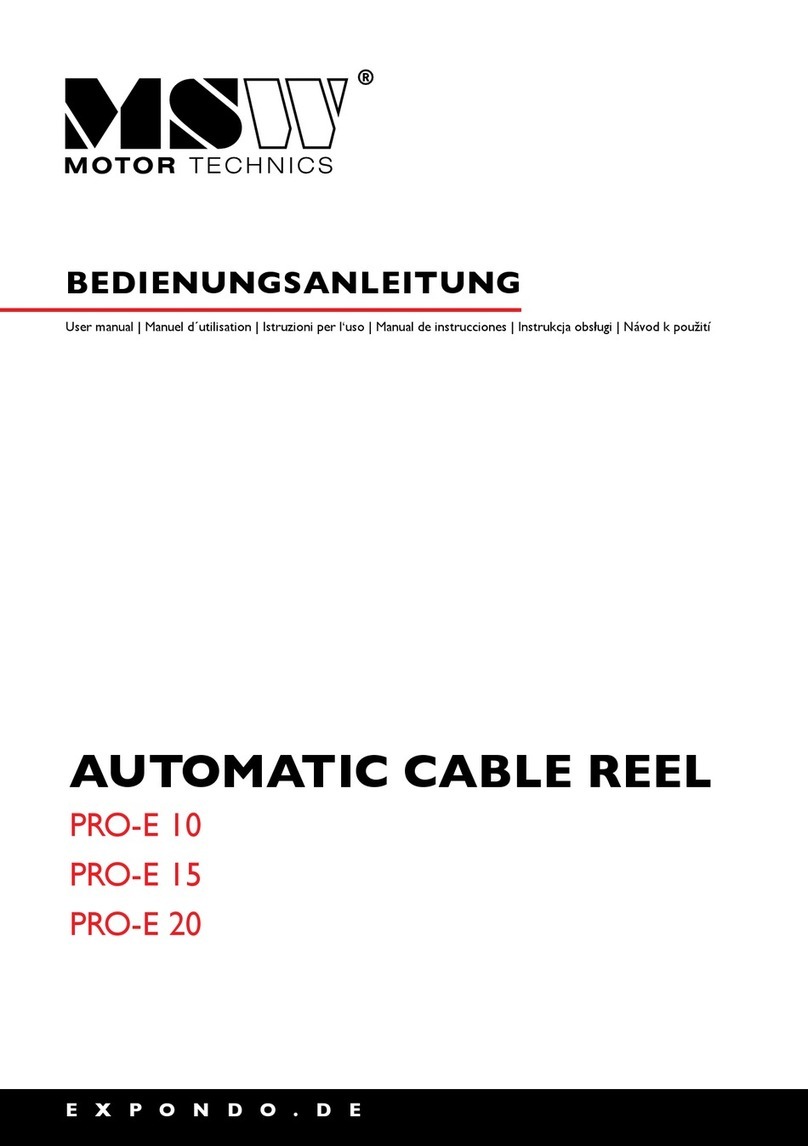 Expondo MSW PRO-E 10 User manual