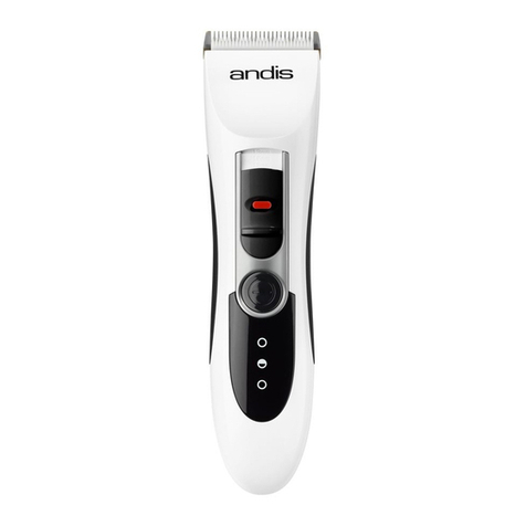 Andis CLC-2 Quick reference guide