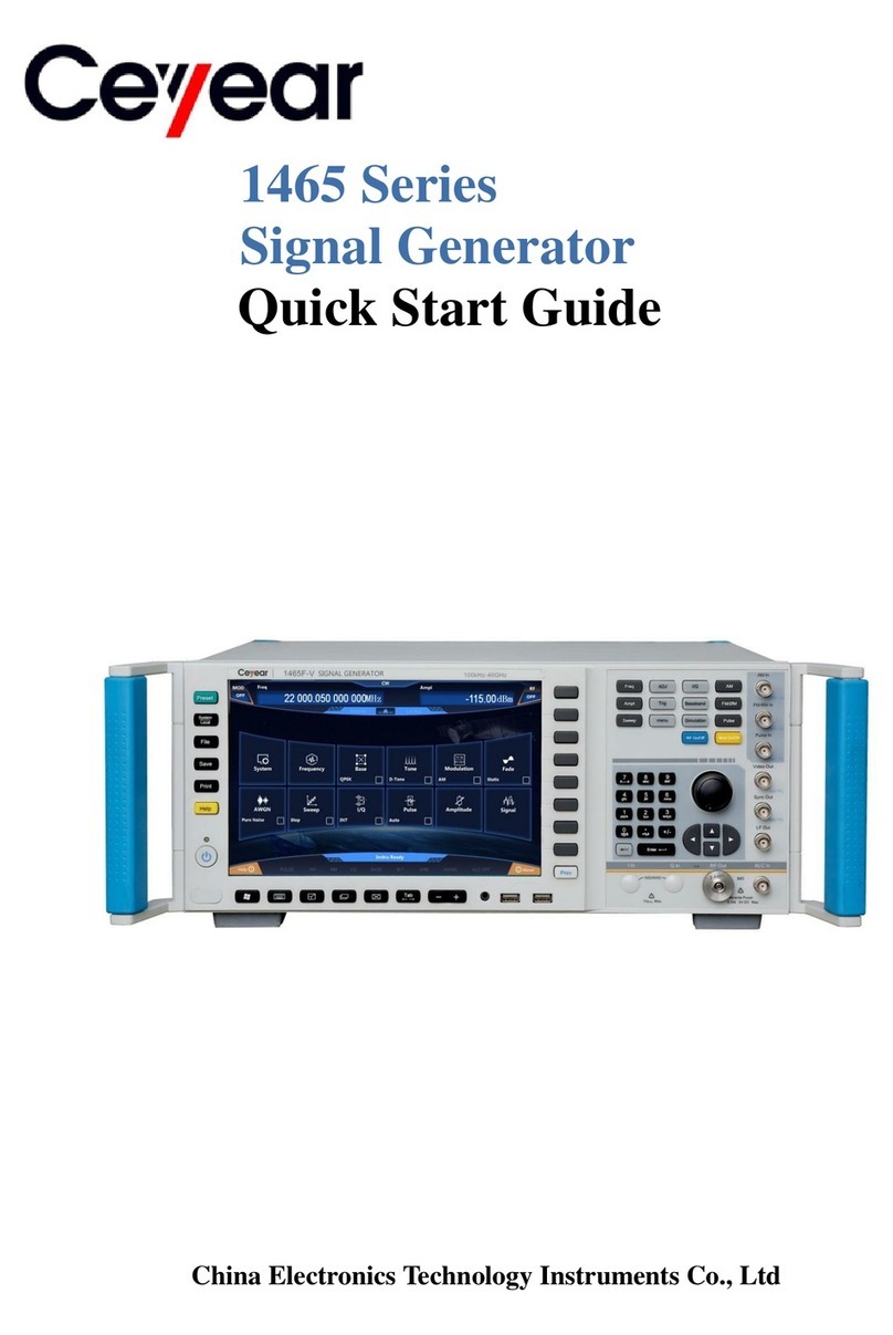 Ceyear 1465 Series quick start guide
