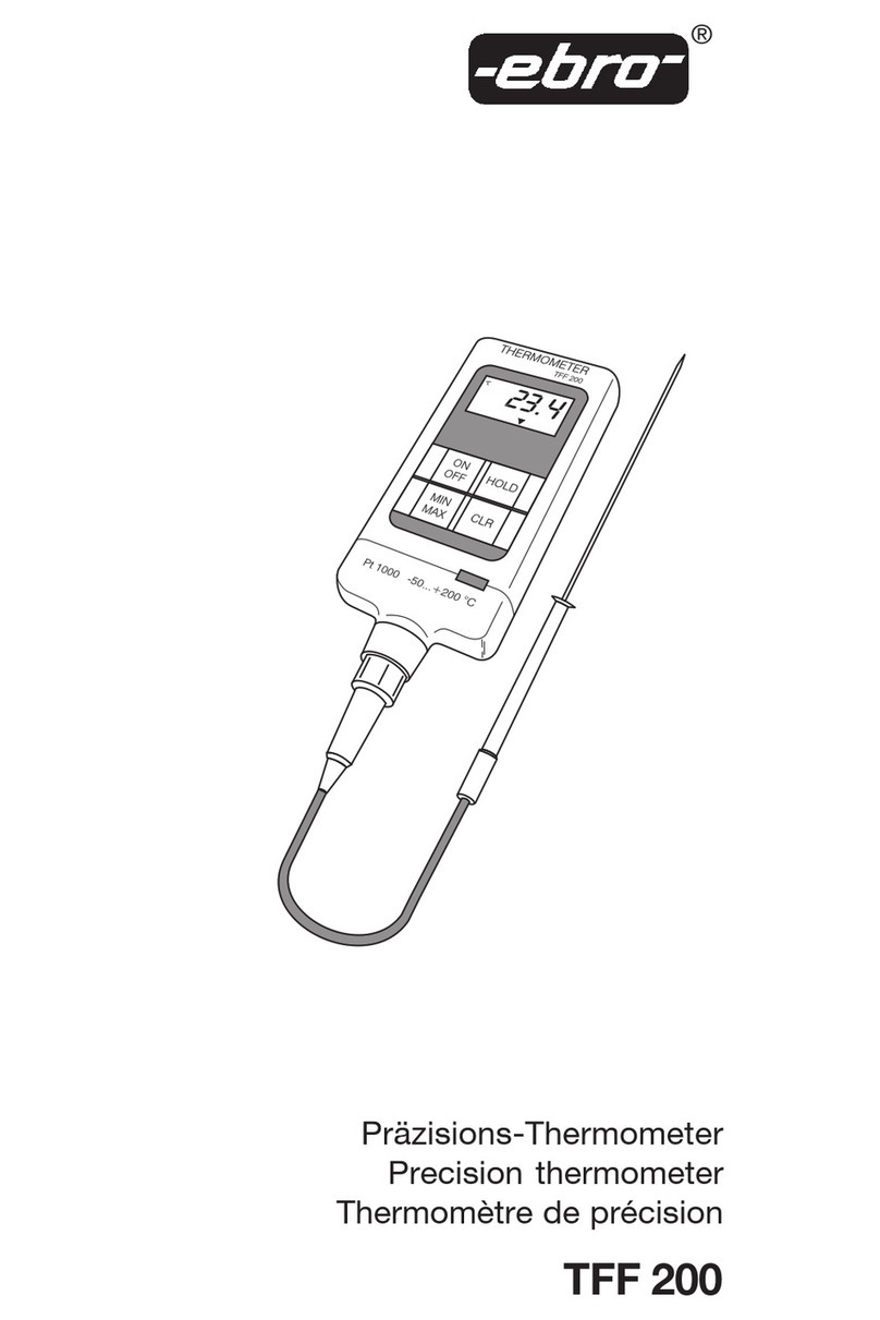 Ebro TFF 200 User manual