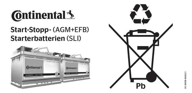 Continental Refrigerator AGM installation guide